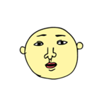 絶妙な顔（個別スタンプ：8）
