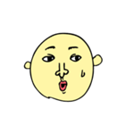 絶妙な顔（個別スタンプ：11）