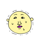 絶妙な顔（個別スタンプ：13）