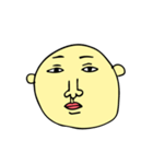 絶妙な顔（個別スタンプ：15）