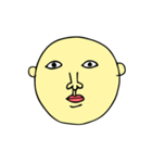 絶妙な顔（個別スタンプ：18）