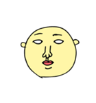 絶妙な顔（個別スタンプ：19）