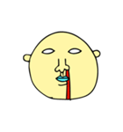 絶妙な顔（個別スタンプ：20）