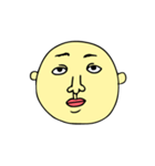 絶妙な顔（個別スタンプ：26）