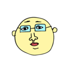 絶妙な顔（個別スタンプ：32）