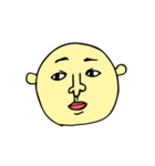 絶妙な顔（個別スタンプ：34）