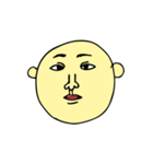 絶妙な顔（個別スタンプ：35）