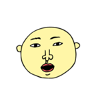 絶妙な顔（個別スタンプ：36）