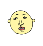 絶妙な顔（個別スタンプ：37）