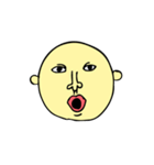 絶妙な顔（個別スタンプ：40）