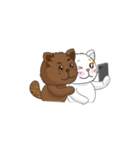 Vanilla ＆ Choco (Animated)（個別スタンプ：5）