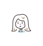 Bow zi girl（個別スタンプ：7）