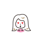 Bow zi girl（個別スタンプ：8）