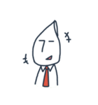 おこめのつぶ男の一日（個別スタンプ：16）
