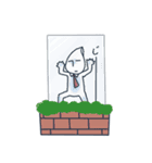 おこめのつぶ男の一日（個別スタンプ：37）
