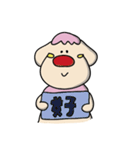 chestnut man and big nose（個別スタンプ：29）