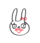 うさぎのまいにち（個別スタンプ：3）