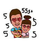 P' Ikkyu ＆ N' Omyim（個別スタンプ：8）