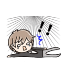The daily life of office girl and boy（個別スタンプ：19）