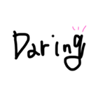 freehandmesseges（個別スタンプ：16）