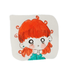 little maki insta doodle *01*（個別スタンプ：4）