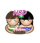 Joy and Toy Happy Day（個別スタンプ：13）