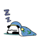 目つきの悪いパンダ（個別スタンプ：18）