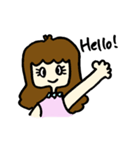 幸せなマダムの一日（個別スタンプ：2）
