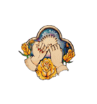 Tattoo 水彩画（個別スタンプ：6）