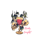 Tattoo 水彩画（個別スタンプ：13）