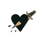 Tattoo 水彩画（個別スタンプ：14）