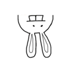 ウサギ（出っ歯）（個別スタンプ：18）