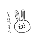 ウサギ（出っ歯）（個別スタンプ：19）