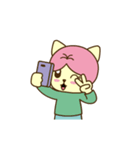 Mimi, Taro ＆ Coco: Hello！（個別スタンプ：2）