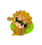Naitan of animal set（個別スタンプ：9）