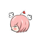 Big face girl_01（個別スタンプ：14）