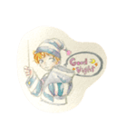 Seems like an American illustration.（個別スタンプ：1）