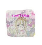Seems like an American illustration.（個別スタンプ：8）