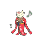 猫沢とゆかいな仲間たち（個別スタンプ：3）