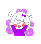女の子の日常♪♪（個別スタンプ：4）