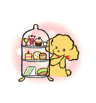 プードルカフェ 英語・日本語スタンプ（個別スタンプ：31）