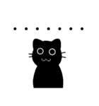 誰が見ても黒猫♪クロネコの日常スタンプ！（個別スタンプ：9）