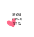 word for u（個別スタンプ：1）