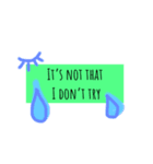 word for u（個別スタンプ：3）