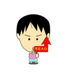 R Boy（個別スタンプ：21）
