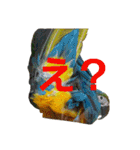 鳥居のトリのインコっこたち（個別スタンプ：7）