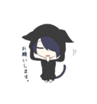 クロとシロ[日常]（個別スタンプ：3）