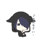 クロとシロ[日常]（個別スタンプ：5）
