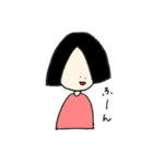 毒舌おかっぱ少女（個別スタンプ：6）