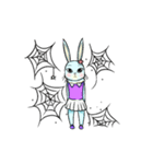 Ammieka bunny love story Animation 1（個別スタンプ：10）